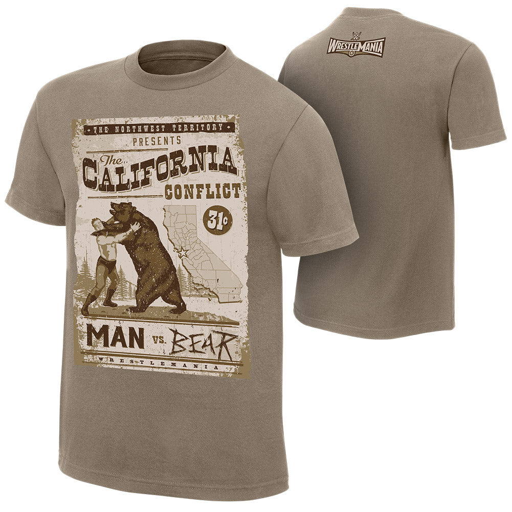 WrestleMania 31 California Conflict T-Shirt Pwcatalog