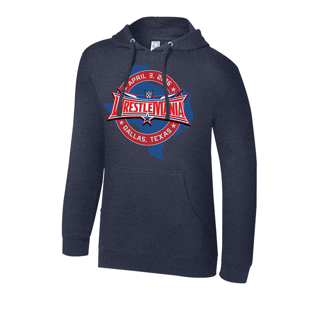 WrestleMania 32 Dallas, TX Pullover Hoodie Sweatshirt Pwcatalog