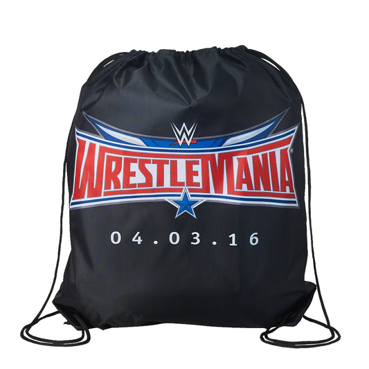 WrestleMania 32 Drawstring Bag