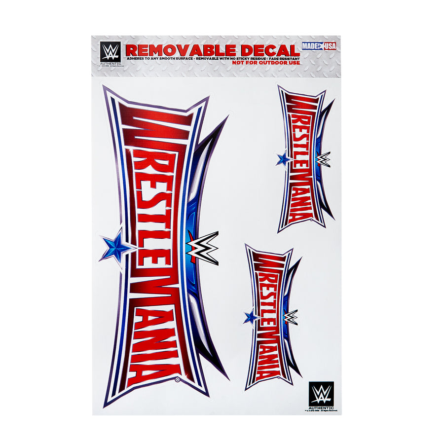 WrestleMania 32 Removeable Decal Pwcatalog