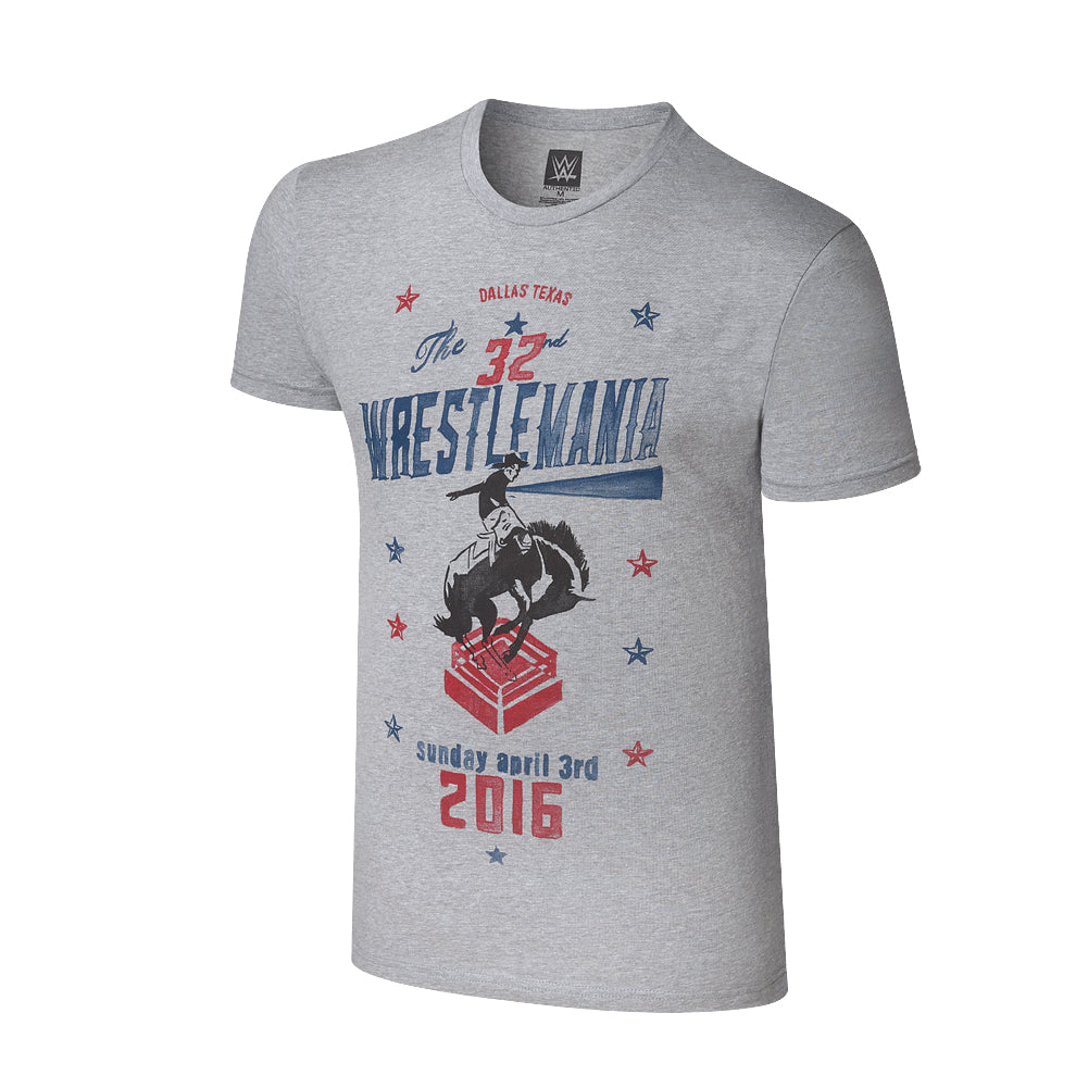 WrestleMania 32 Rodeo Vintage T-Shirt Pwcatalog
