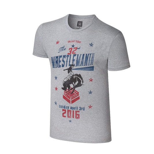 WrestleMania 32 Rodeo Vintage T-Shirt Pwcatalog