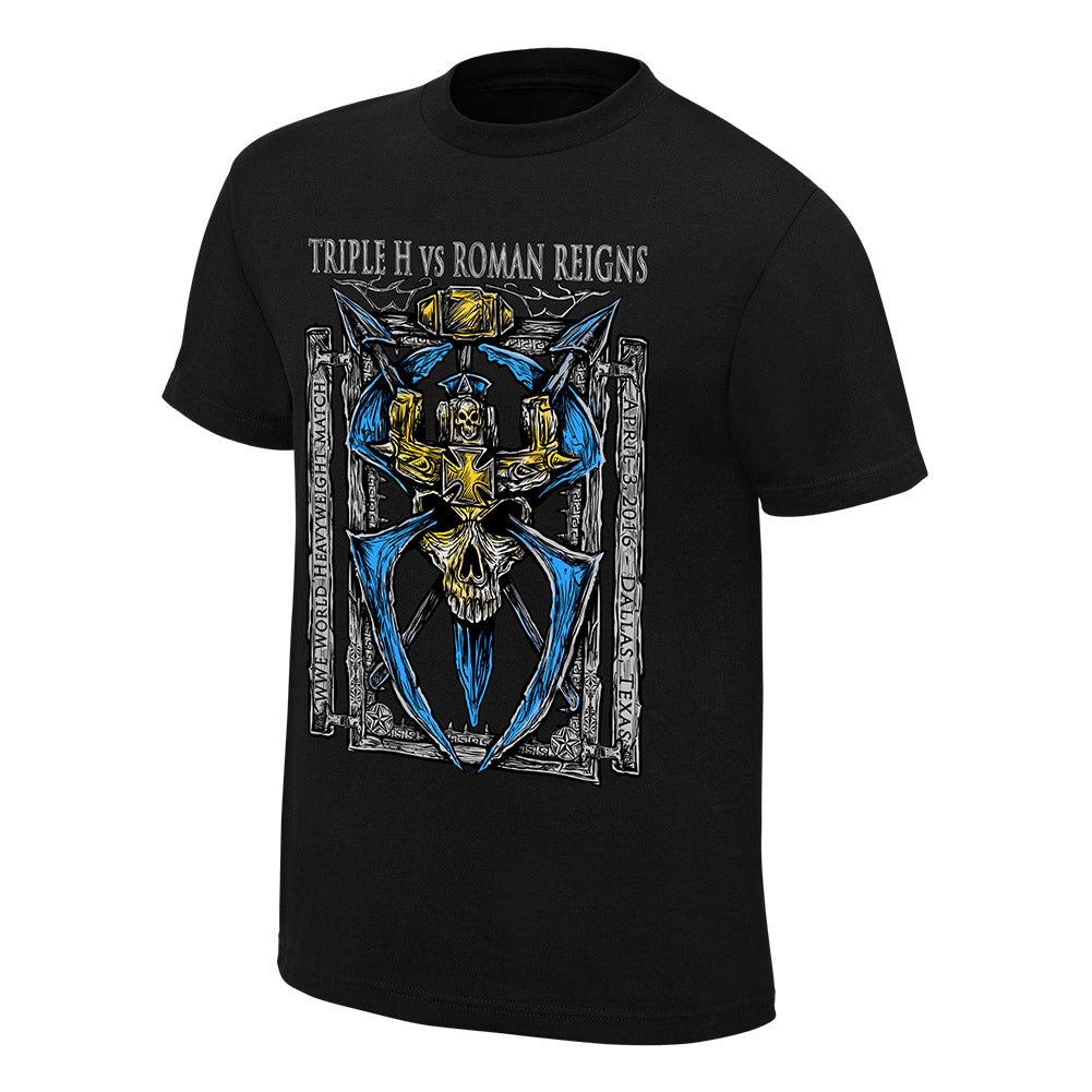 WrestleMania 32 Roman Reigns vs. Triple H T-Shirt Pwcatalog