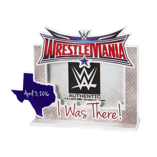 WrestleMania 32 Standee Picture Frame