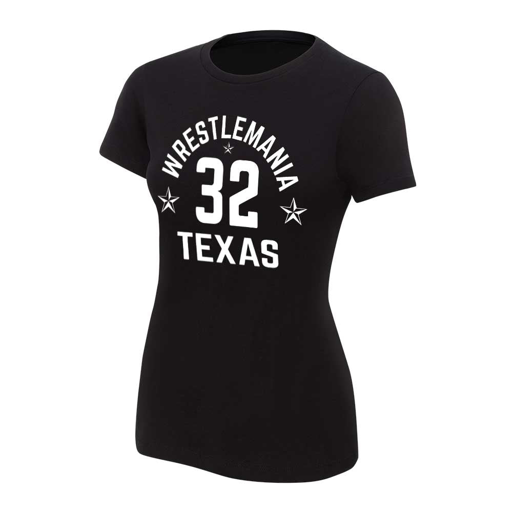 WrestleMania 32 The Showcase Women's T-Shirt Pwcatalog
