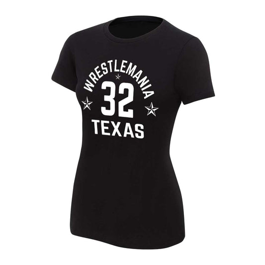 WrestleMania 32 The Showcase Women's T-Shirt Pwcatalog