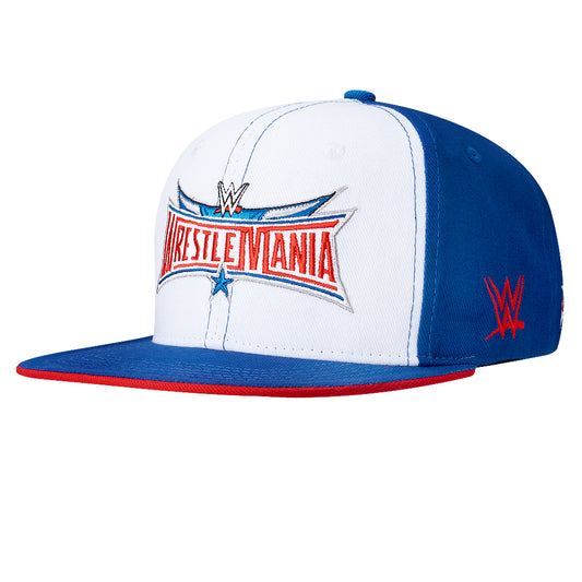 WrestleMania 32 White Snapback Hat