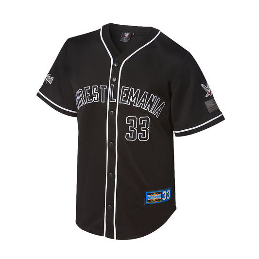 WrestleMania 33 Baseball Youth Jersey Pwcatalog
