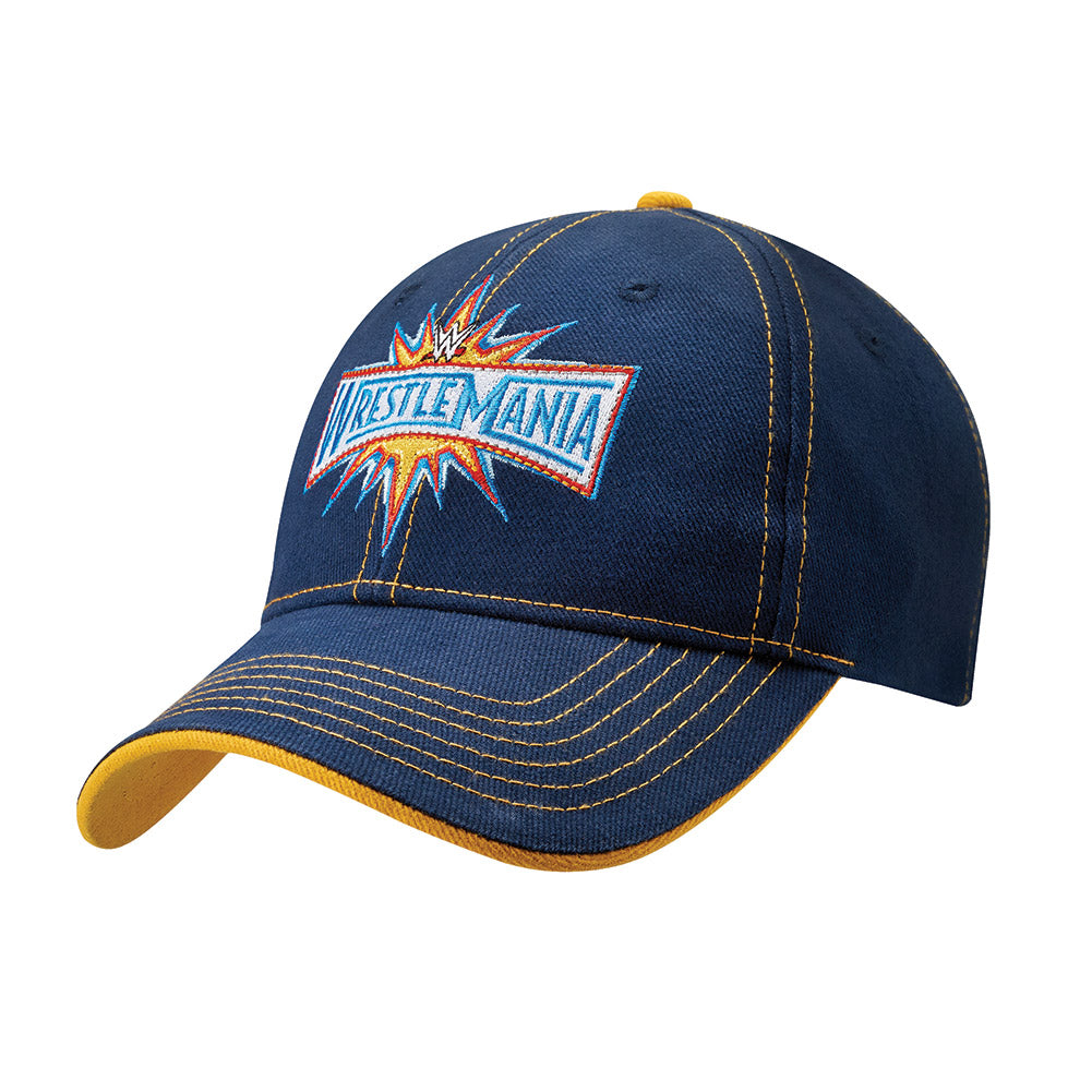 WrestleMania 33 Blue Baseball Hat Pwcatalog
