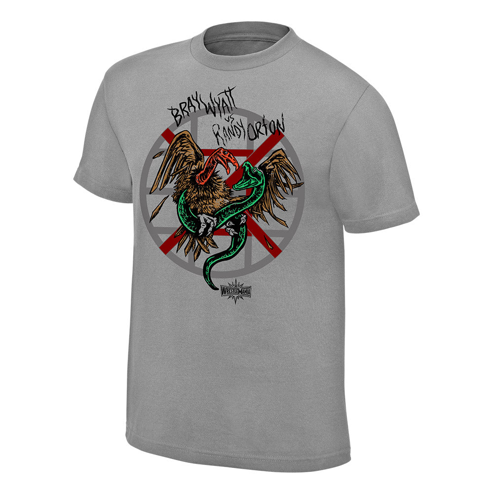 WrestleMania 33 Bray Watt vs. Randy Orton Match T-Shirt Pwcatalog