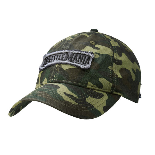 WrestleMania 33 Camo Baseball Hat