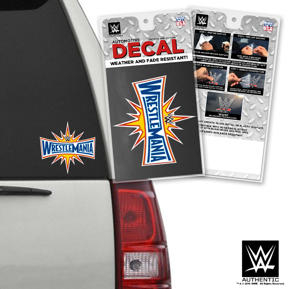 WrestleMania 33 Car Decal