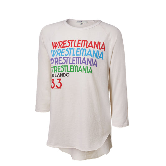WrestleMania 33 Junk Food Women's Long Sleeve T-Shirt Pwcatalog