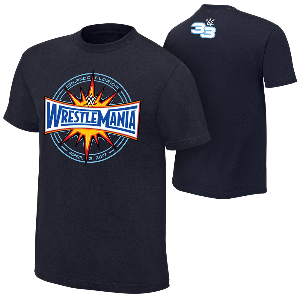 WrestleMania 33 Logo T-Shirt Pwcatalog