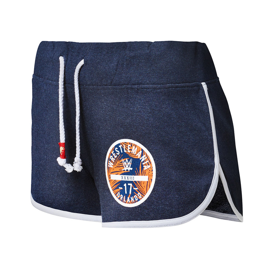 WrestleMania 33 Navy Shorts Pwcatalog