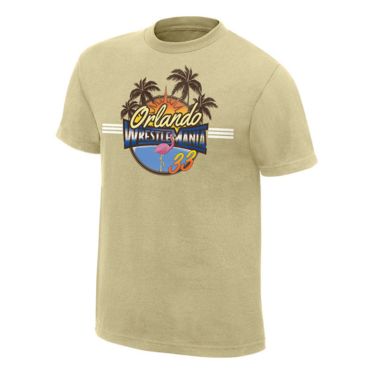 WrestleMania 33 Sand Vintage T-Shirt Pwcatalog