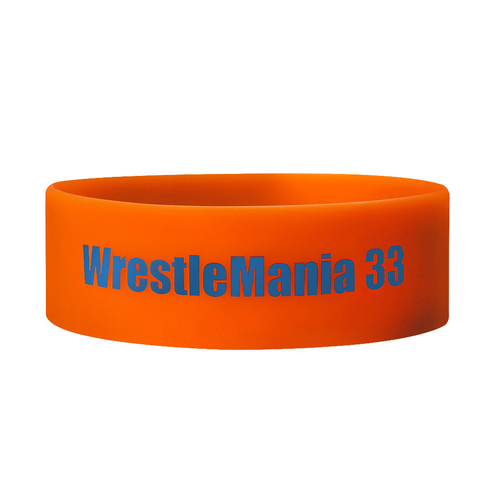 WrestleMania 33 Silicone Bracelet