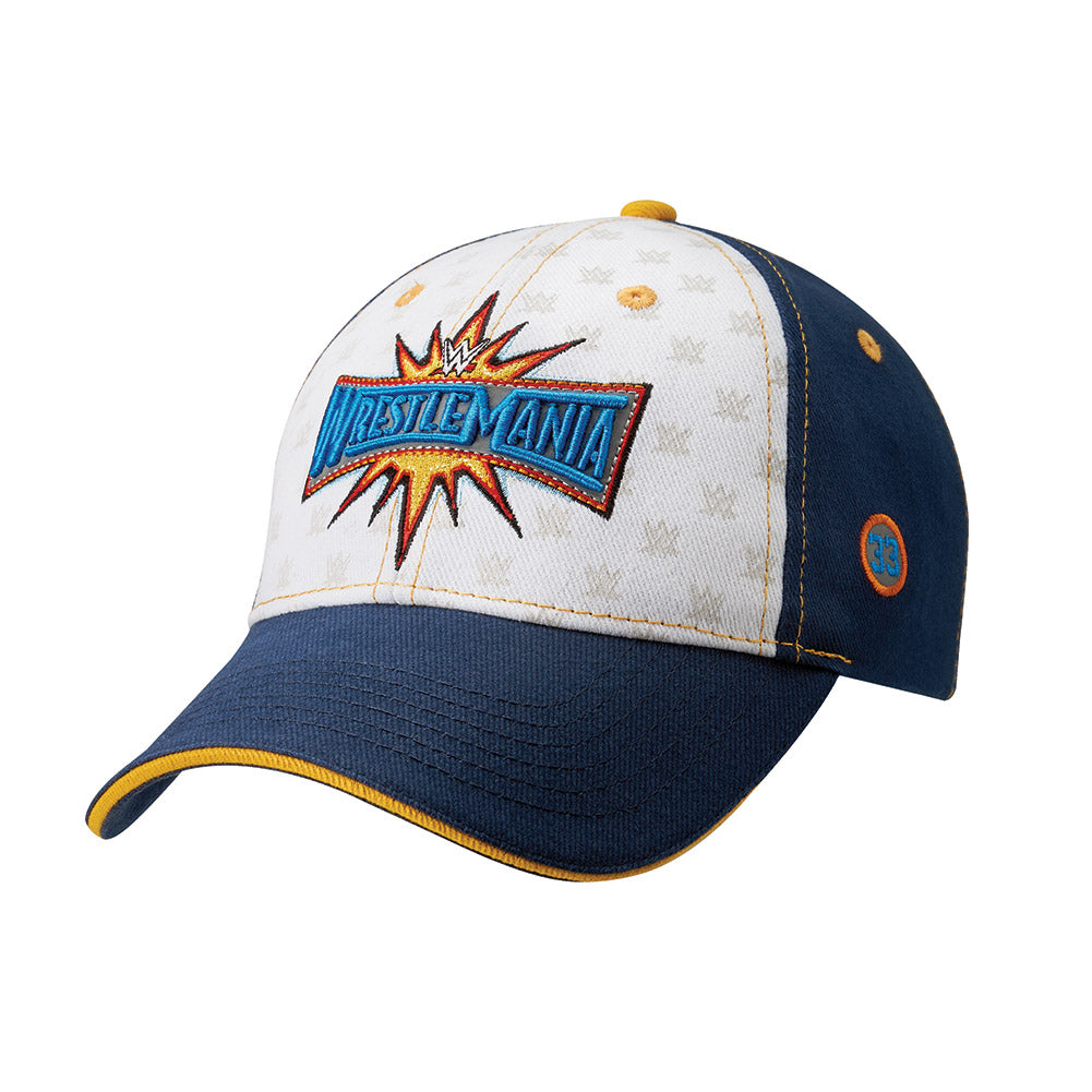 WrestleMania 33 White Baseball Hat Pwcatalog
