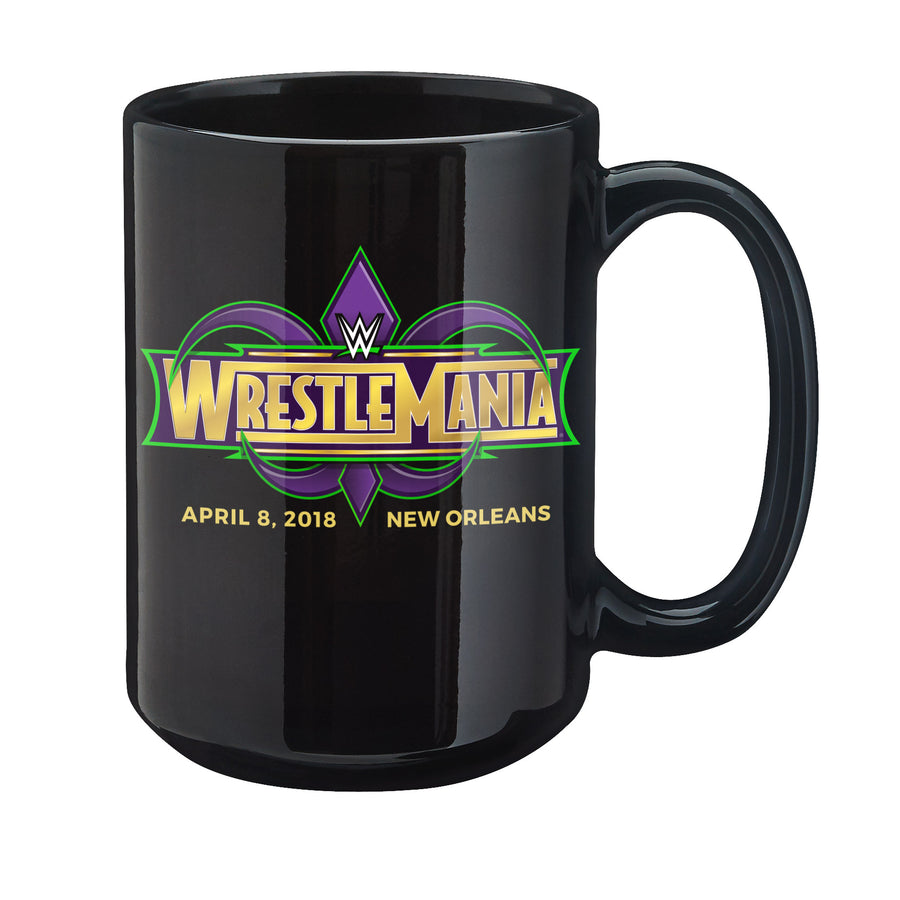WrestleMania 34 15oz Mug Pwcatalog
