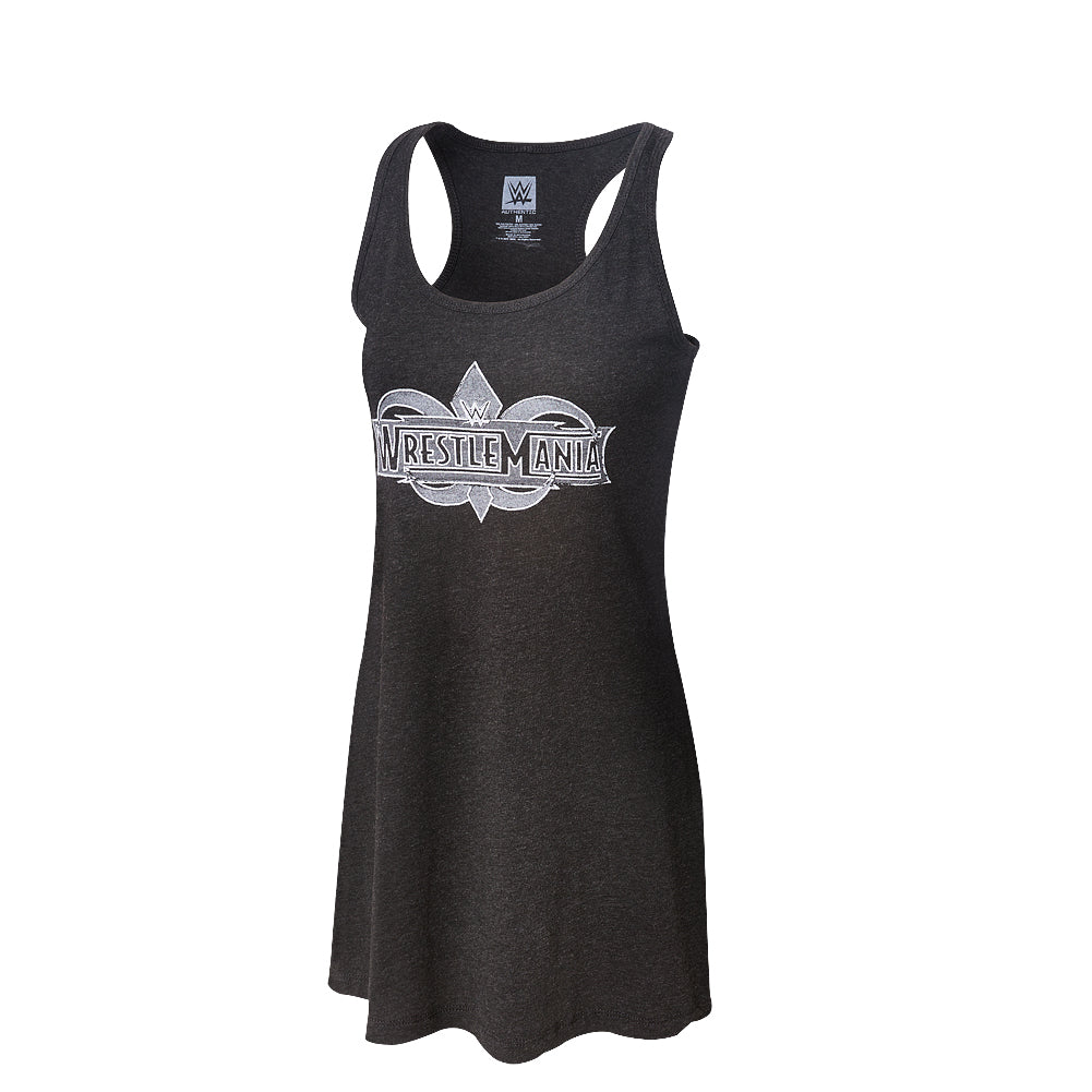 WrestleMania 34 Faded Logo Women's Tank Top Dress Pwcatalog