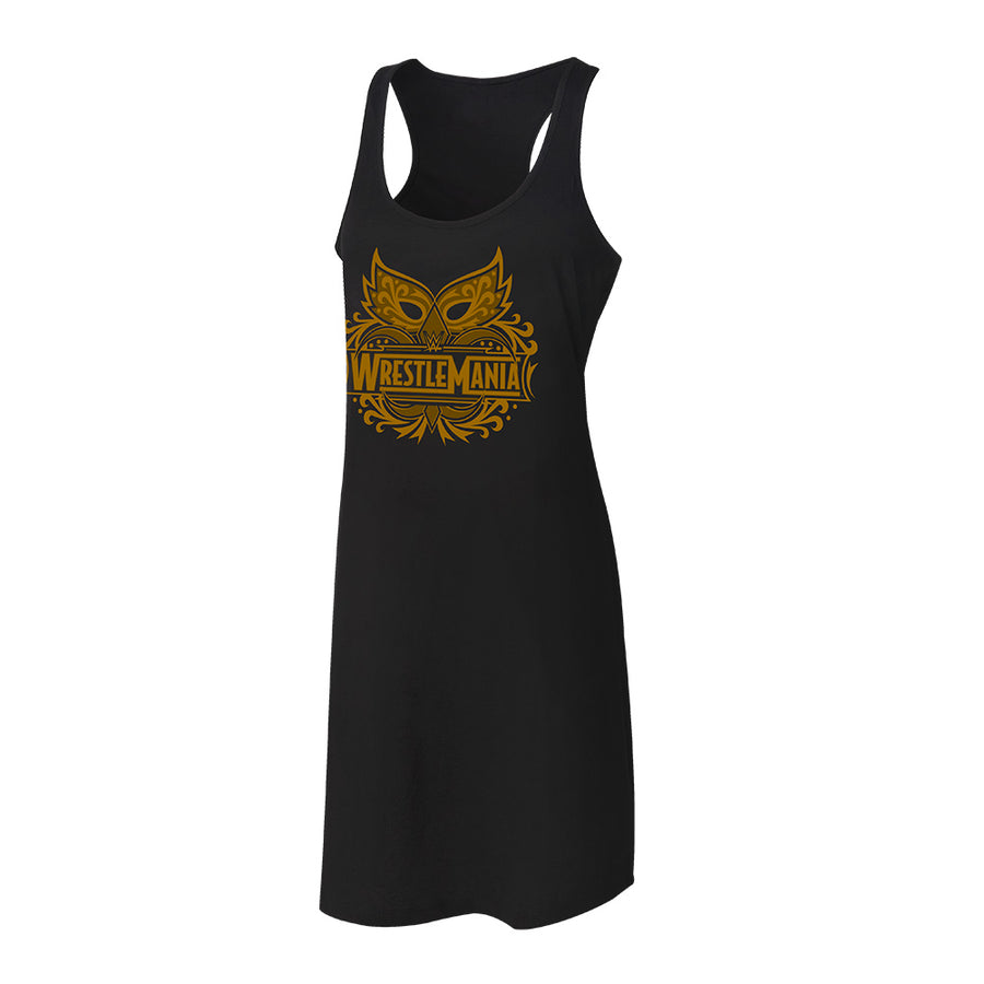 WrestleMania 34 Mardi Gras Women's Tank Top Dress