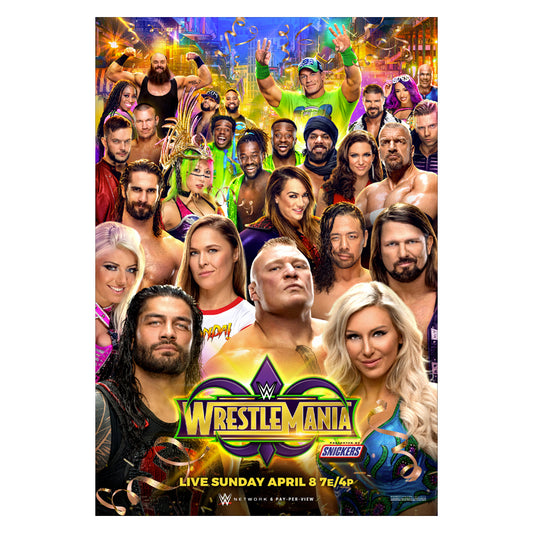 WrestleMania 34 Poster