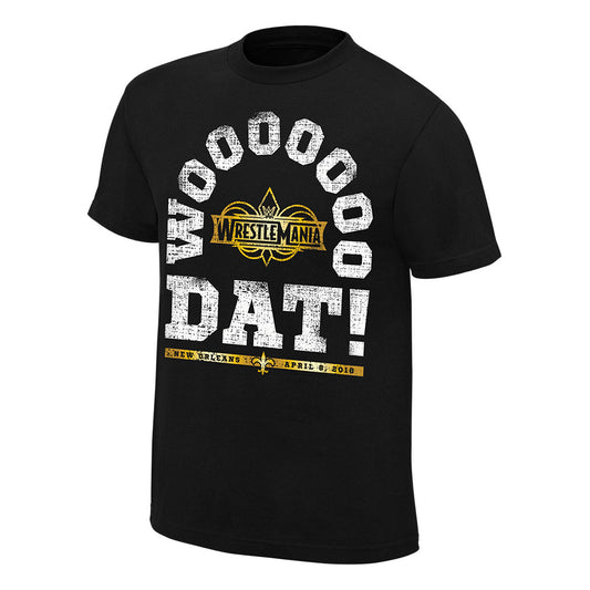 WrestleMania 34 Ric Flair Woo Dat T-Shirt
