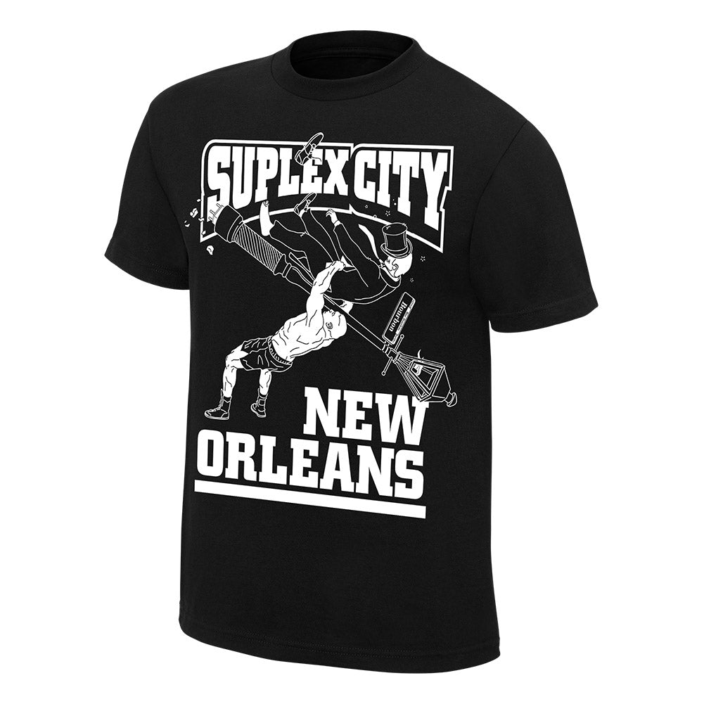 WrestleMania 34 Suplex City Bourbon Street Brock Lesnar T-Shirt Pwcatalog