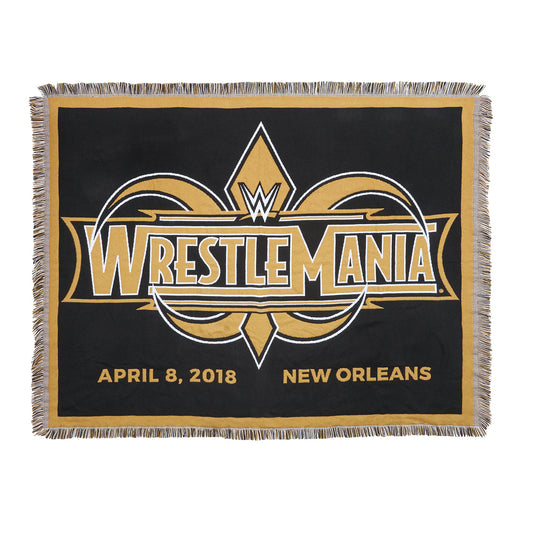 WrestleMania 34 Tapestry Blanket