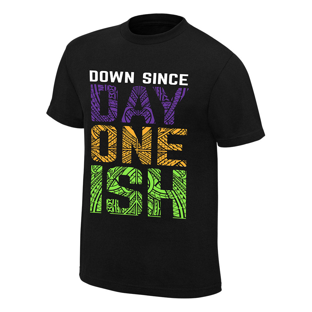 WrestleMania 34 The Usos Down Sicne Day One Ish T-Shirt Pwcatalog