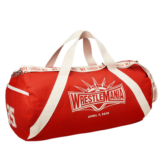 WrestleMania 35 Canvas Duffel Bag