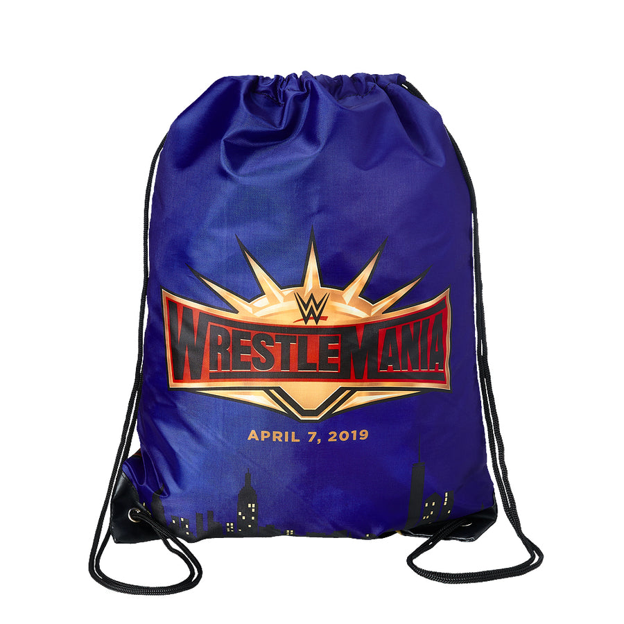 WrestleMania 35 Drawstring Bag PWcatalog