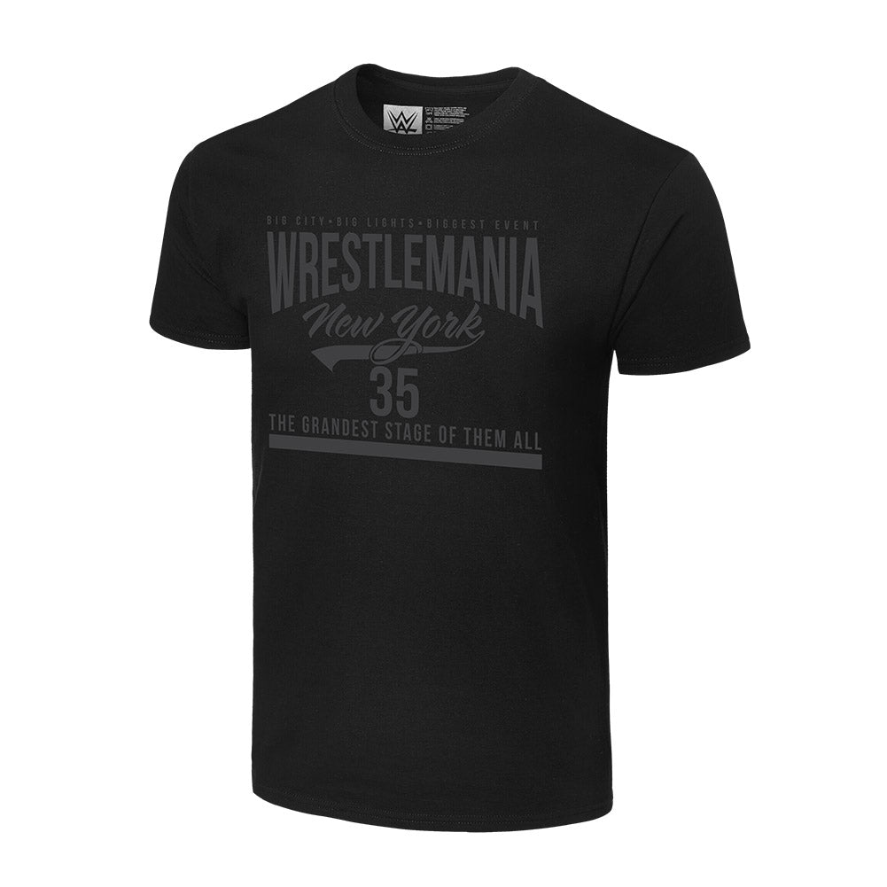 WrestleMania 35 Grandest Stage T-Shirt Pwcatalog