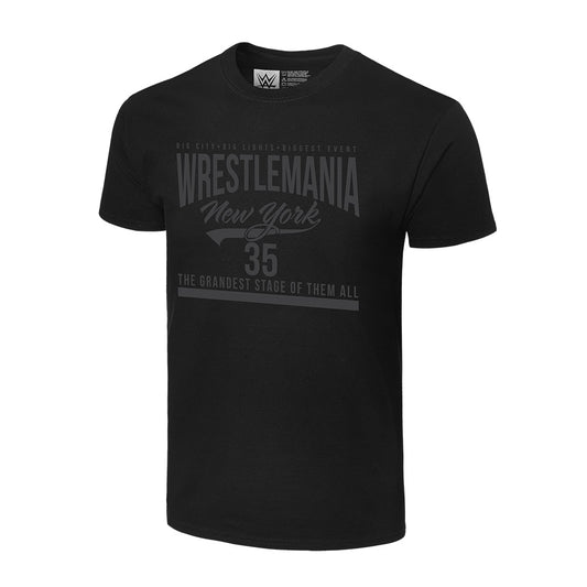 WrestleMania 35 Grandest Stage T-Shirt Pwcatalog