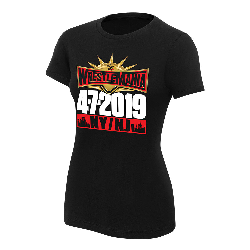 WrestleMania 35 Kickoff Women's T-Shirt Pwcatalog