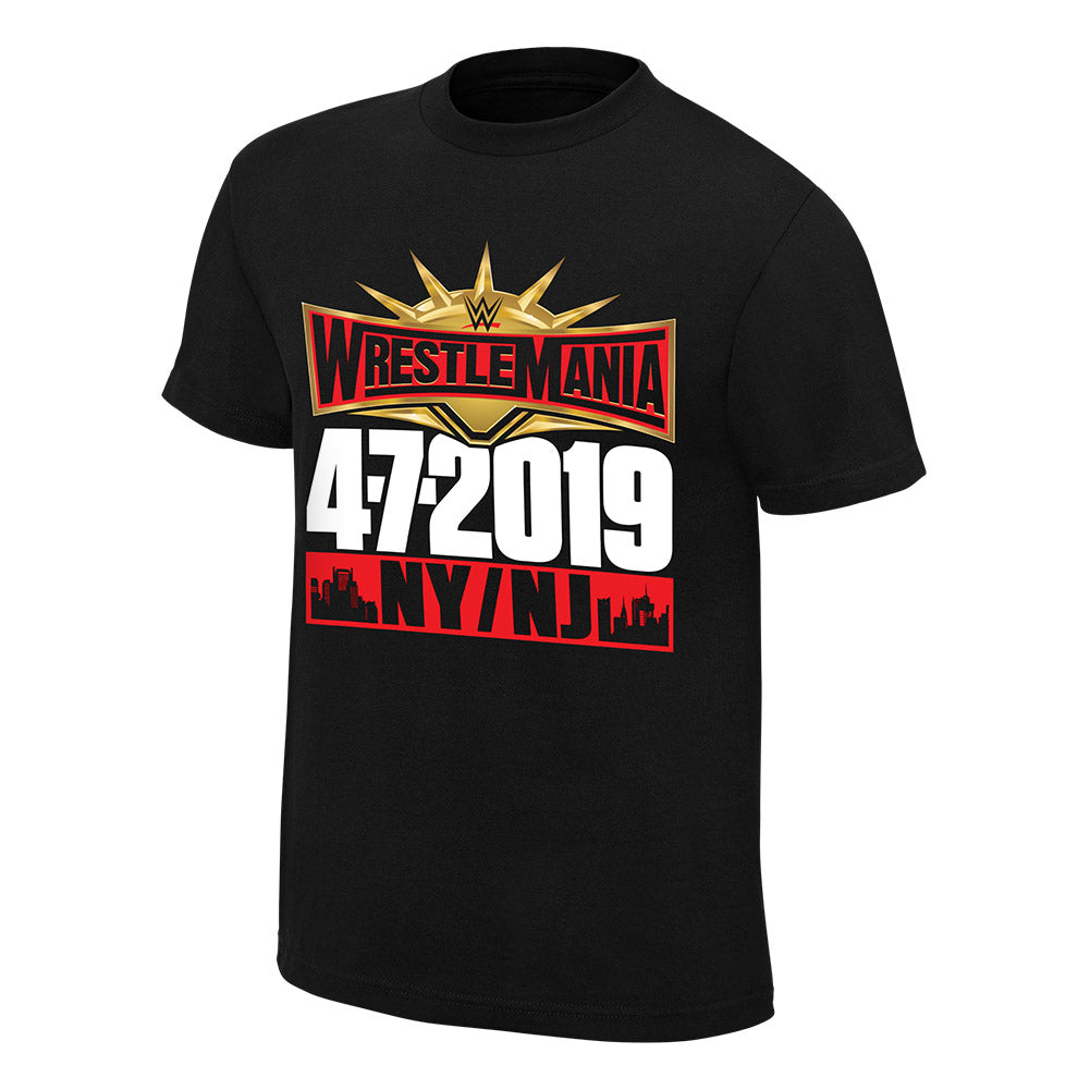 WrestleMania 35 Kickoff Youth T-Shirt Pwcatalog