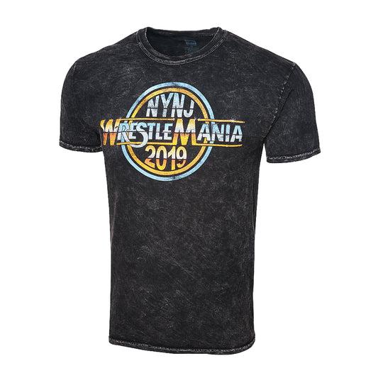 WrestleMania 35 Mineral Wash T-Shirt Pwcatalog