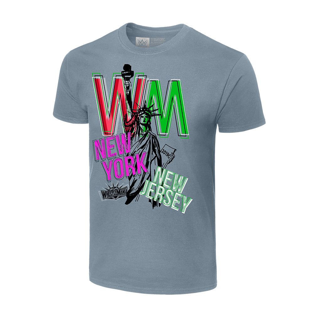 WrestleMania 35 Neon T-Shirt Pwcatalog