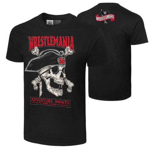 WrestleMania 36 Adventure Awaits T-Shirt Pwcatalog
