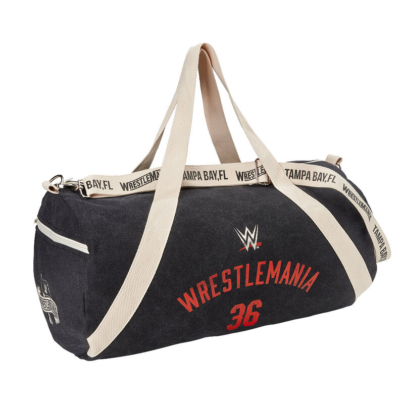 WrestleMania 36 Canvas Duffle Bag PWcatalog