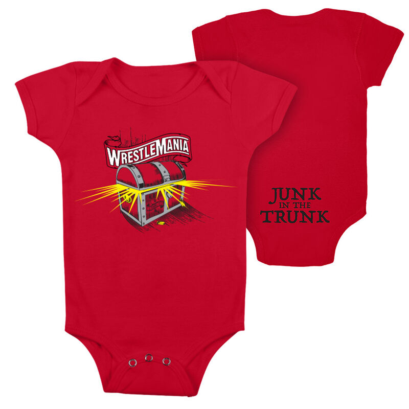WrestleMania 36 Junk in the Trunk Baby Creeper PWcatalog