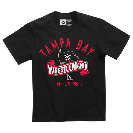 WrestleMania 36 Logo Youth T-Shirt Pwcatalog