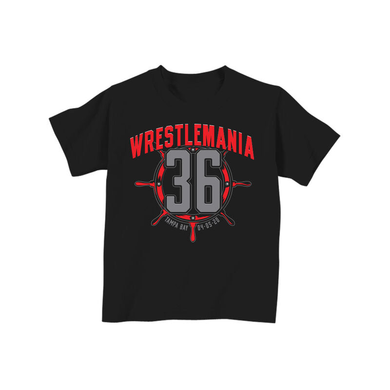 WrestleMania 36 Ship Wheel Toddler T-S Pwcatalog