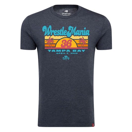 WrestleMania 36 Sunrise Sportiqe T-Shirt Pwcatalog