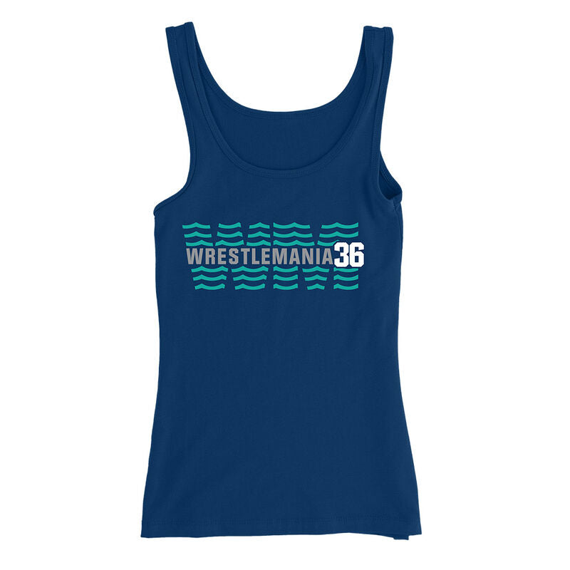 WrestleMania 36 Waves Women's Tank Top Pwcatalog