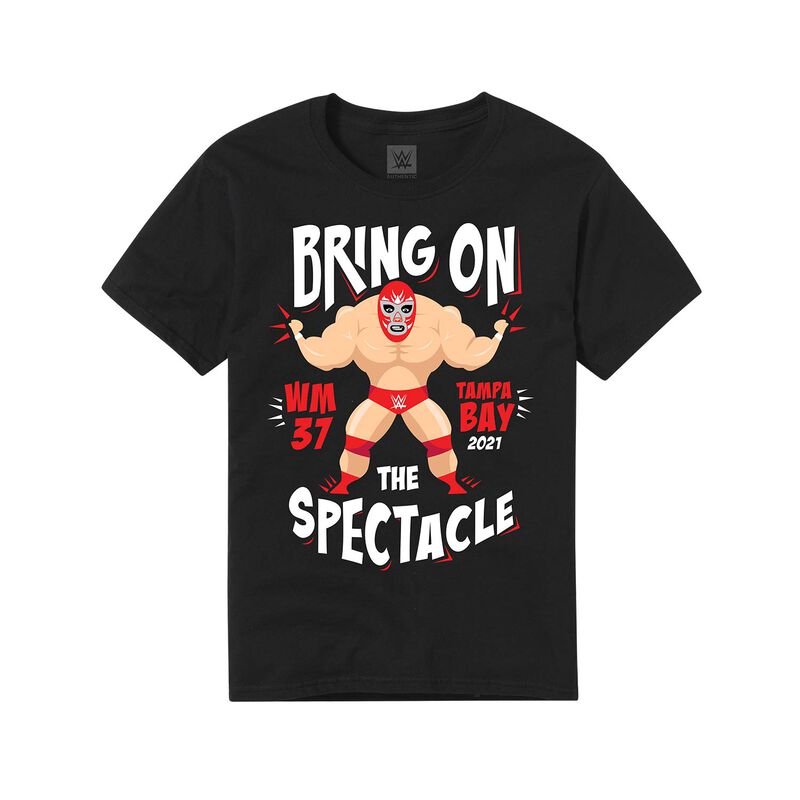 WrestleMania 37 Bring on The Spectacle Youth T-Shirt Pwcatalog