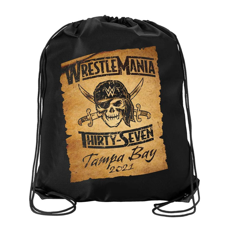 WrestleMania 37 Drawstring Bag PWcatalog