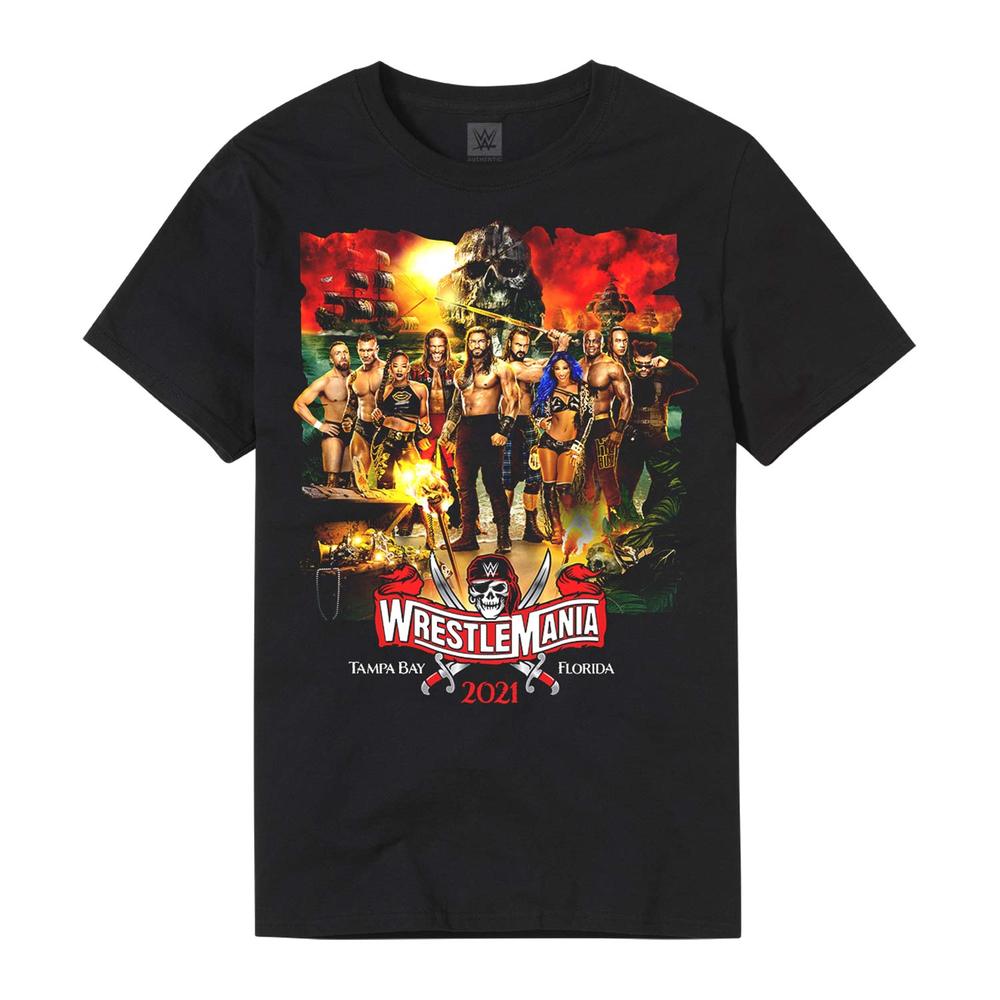 WrestleMania 37 Event T-Shirt Pwcatalog