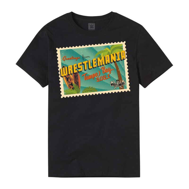 WrestleMania 37 Greetings From WrestleMania T-Shirt Pwcatalog
