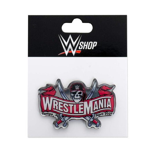 WrestleMania 37 Logo Pin